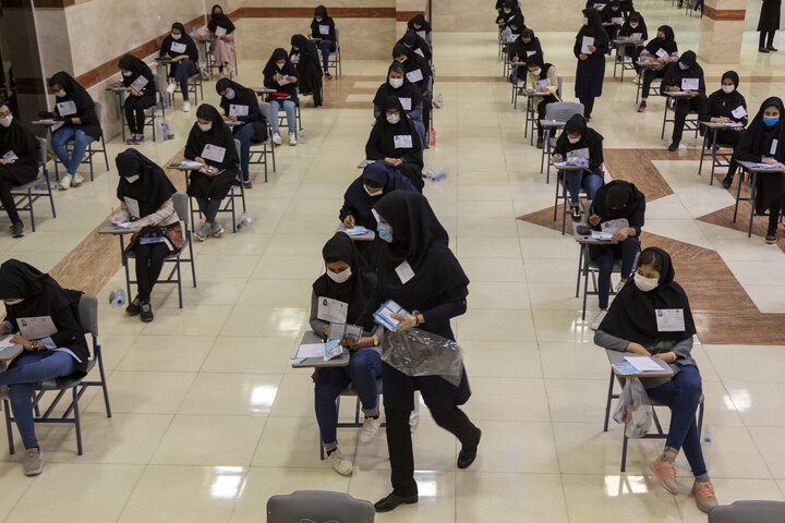رقابت یک هزار داوطلب کنکوری در خرامه