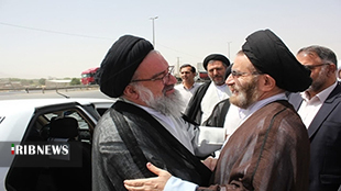 ورود آیت الله خاتمی به لرستان