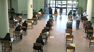 رقابت داوطلبان لرستانی گروه هنر برای ورود به دانشگاه