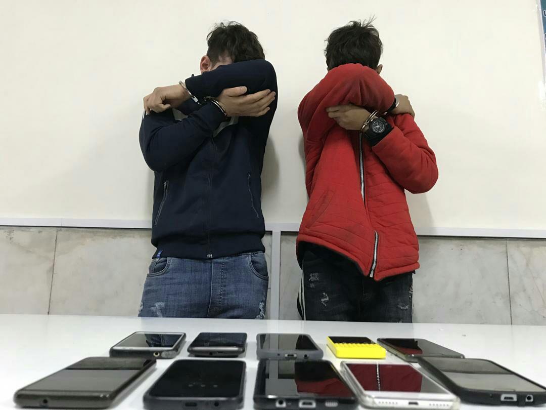 کشف ۲۰ فقره موبایل قاپی در جنوب پایتخت