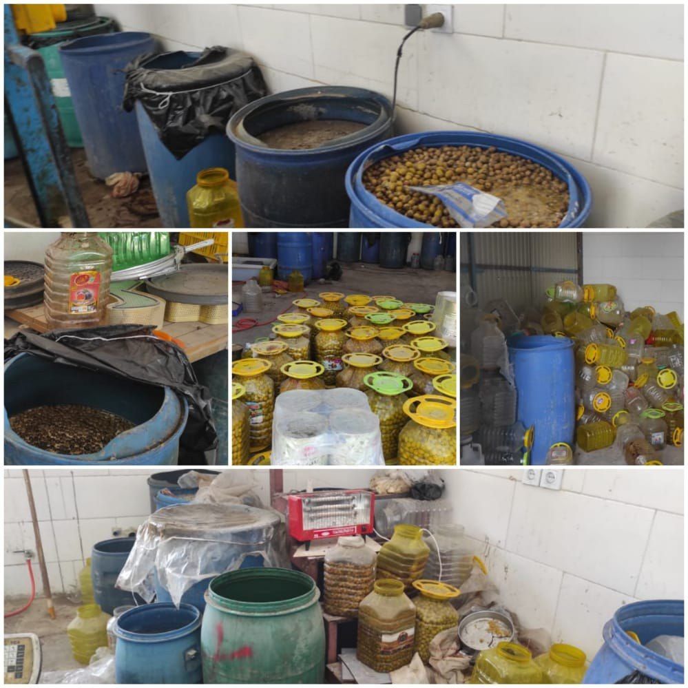 معدوم سازیِ روغن زیتون غیر بهداشتی