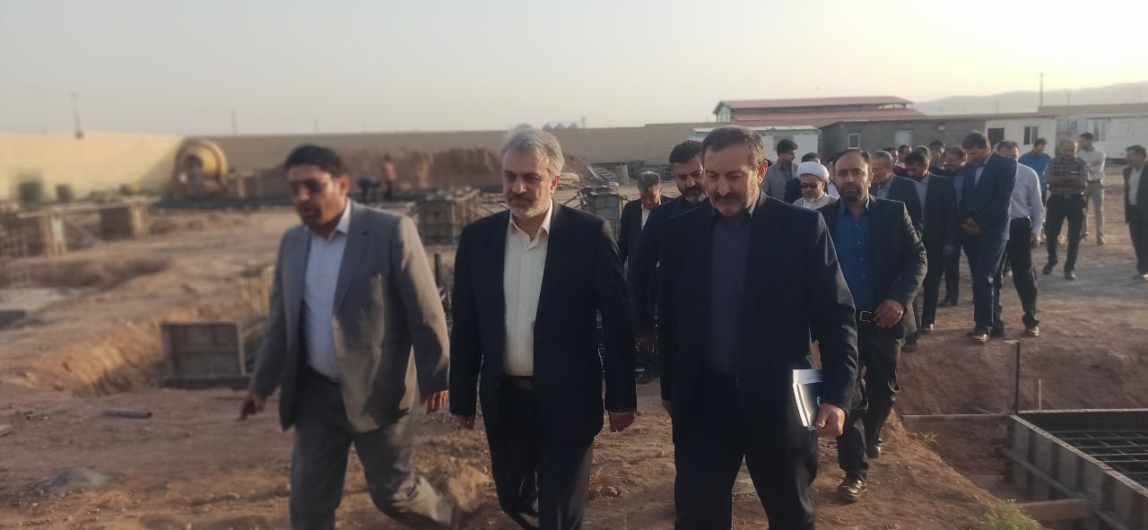 بازدید وزیر صمت ازطرح های صنعتی شهرستان قوچان
