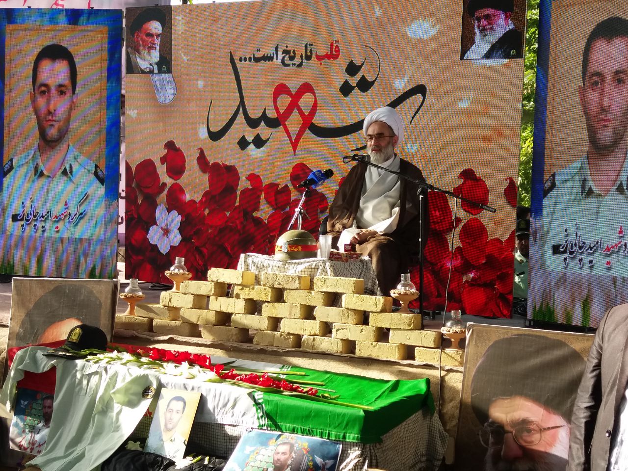 گرامیداشت شهید امید چای پز در املش گزارش