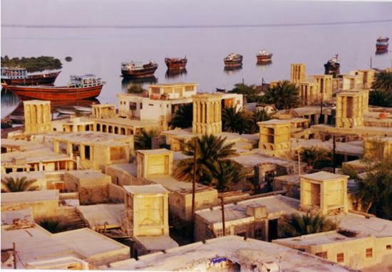 آسیب زلزله به ۵۰ بادگیر در بندر لافت قشم