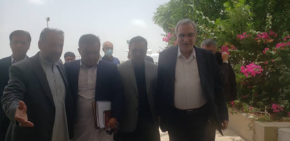 سفر وزیر بهداشت و درمان به بندر چابهار