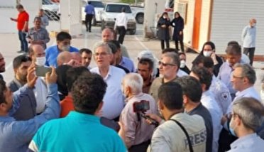 بازدید وزیر بهداشت از مناطق زلزله زده هرمزگان/ آخرین آمار مصدومان