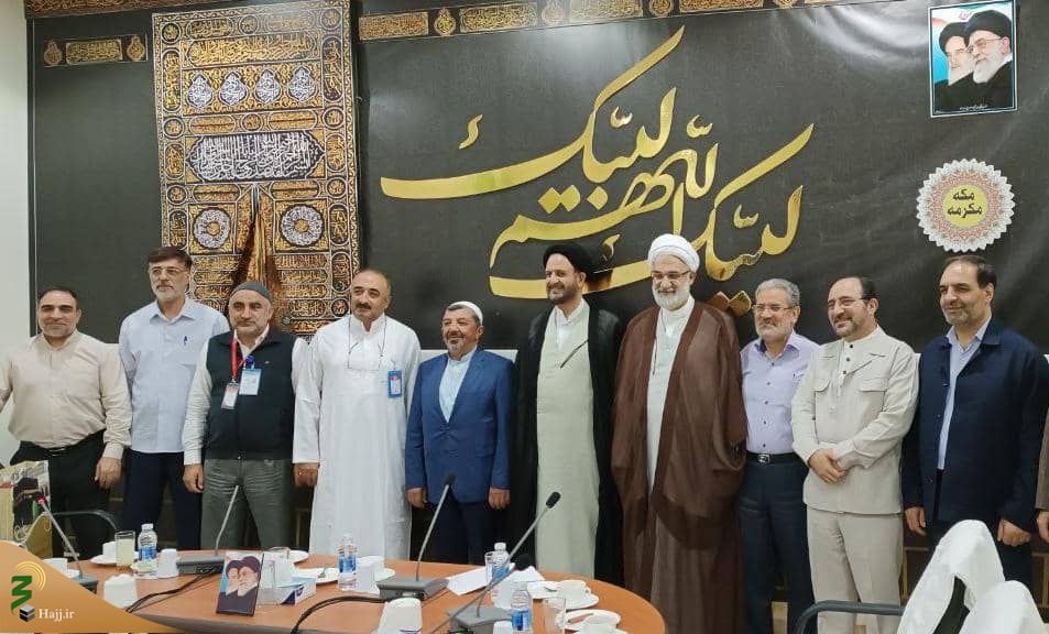 دیدار رئیس بعثه حج آذربایجان با جانشین سرپرست حجاج ایرانی