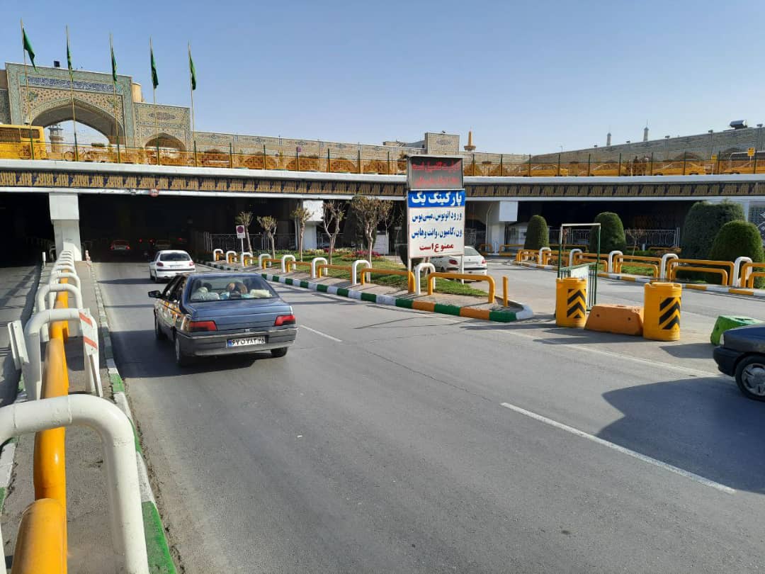 افزایش ظرفیت پارکینگها در زیرگذر حرم مطهر
