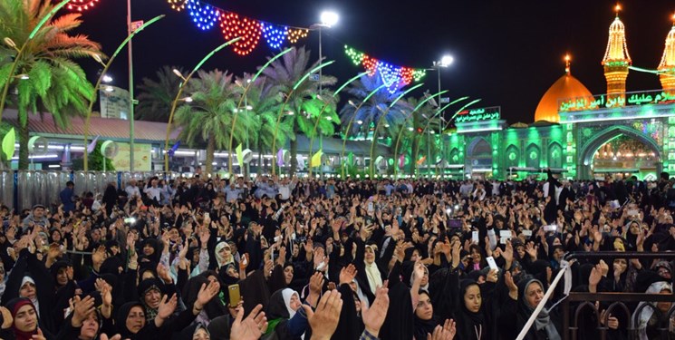 جشن میلاد امام کاظم (ع) در کربلا
