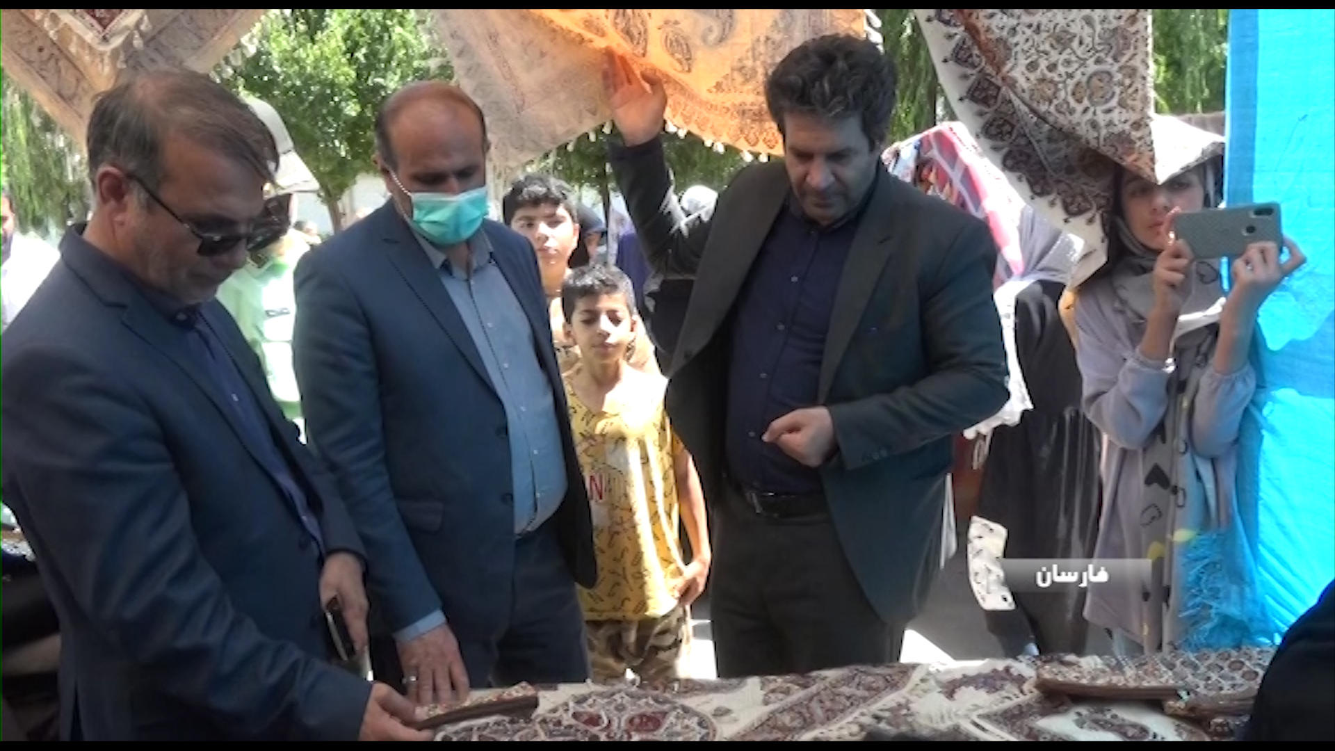افتتاح نمایشگاه صنایع دستی در فارسان فیلم