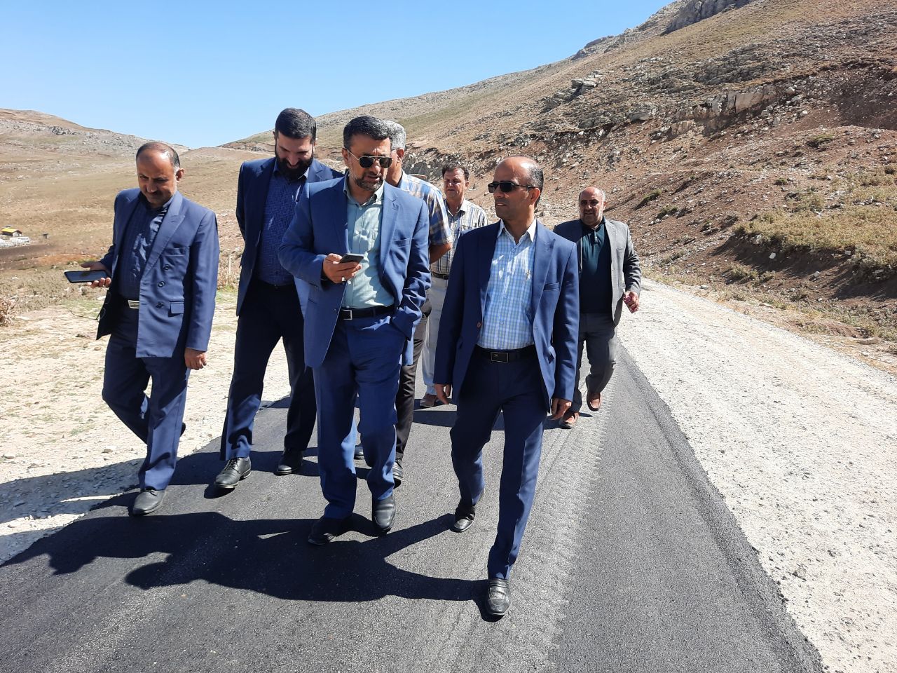 آسفالت ۶ کیلومتر از جاده ییلاقات ماسال به گیلوان
