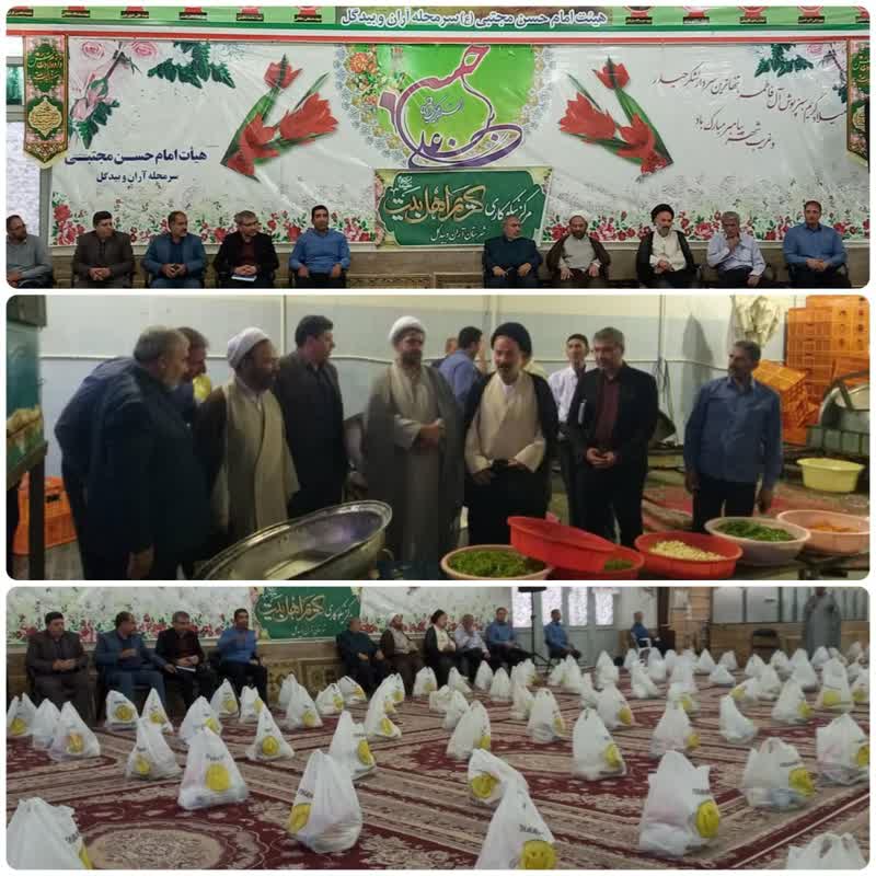 توزیع ۲۰۰ بسته معیشتی همراه با سه هزار پرس غذای گرم بین نیازمندان