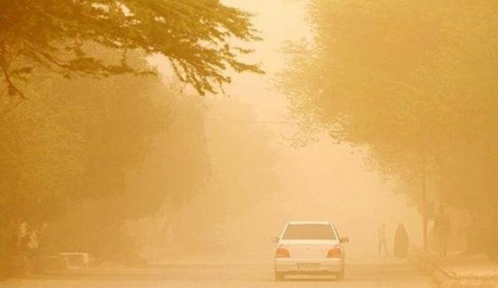 هوای شهرستان های غربی استان کرمانشاه دروضعیت خطرناک
