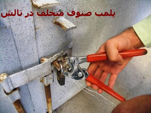 پلمب بیش از ۲۰ واحد‌های صنفی در شهرستان تالش