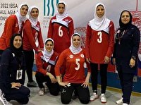 پیروزی مقتدرانه گلبال بانوان با گلباران تایلند