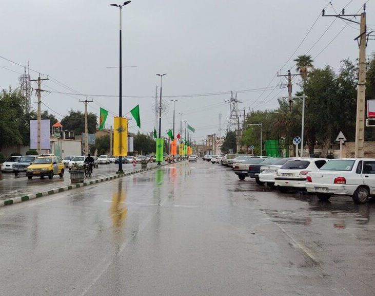 ۵۵ میلیمتر باران در ماهور باشت ثبت شد