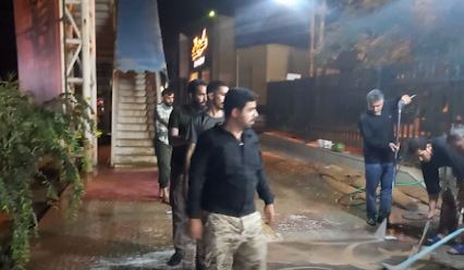 تلاش گروه جهادی مرصاد در بحران سیل
