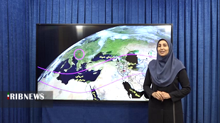 ابرناکی و وزش باد در لرستان