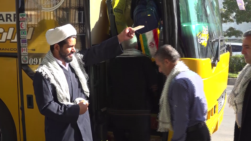 اعزام کاروان راهیان نور برادران بسیج اقشار به مناطق عملیاتی شمالغرب