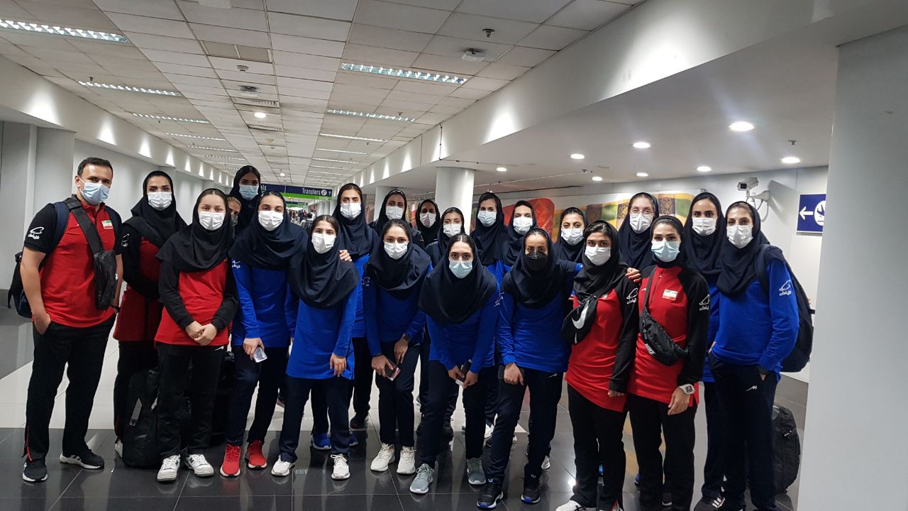 جام کنفدراسیون بانوان آسیا، تیم ملی به مانیل رسید