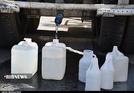 آبرسانی با تانکر در شهر همدان