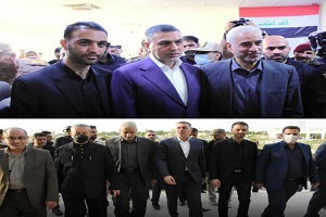 دیدار استانداران خوزستان و بصره در مرز شلمچه