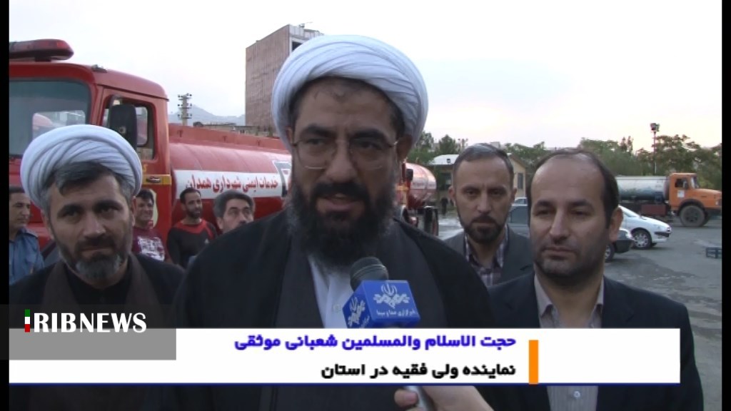 سرکشی نماینده ولی فقیه در استان بر آبرسانی سیار