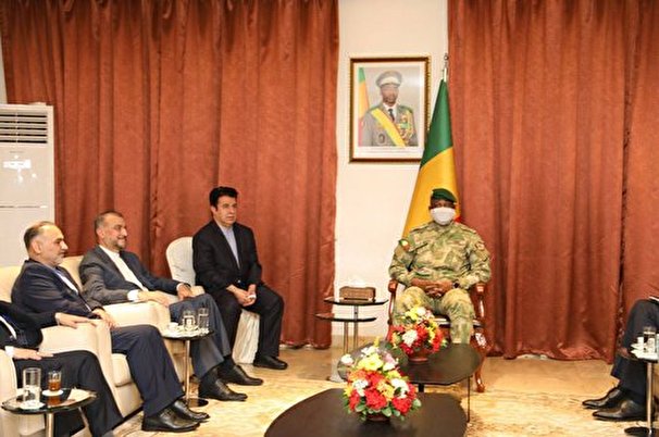 دیدار وزیر خارجه کشورمان با رئیس دولت انتقالی مالی