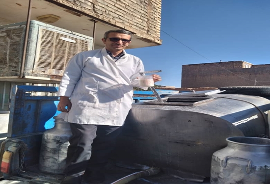 صدور مجوز حمل بهداشتی ۵ هزار تن شیر خام در اسفراین