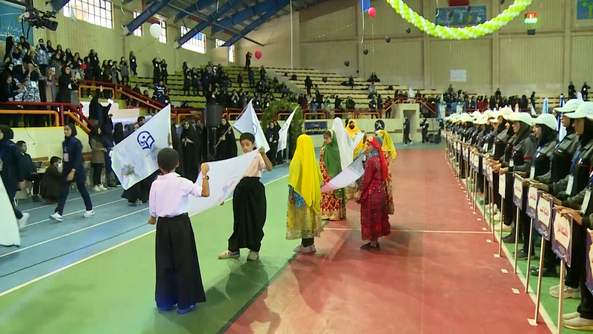 اختتامیه المپیاد ملی دانشجویان دختر در چهارمحال و بختیاری فیلم