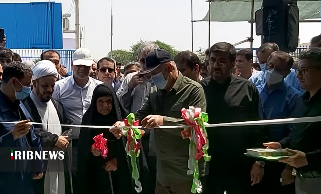 بهره برداری از تاسیسات آبرسانی دلوار و روستا‌های نوار ساحلی تنگستان