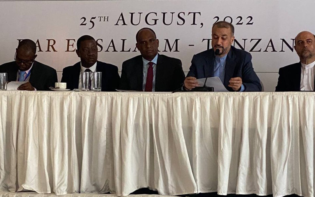 تاکید امیرعبداللهیان بر جایگاه ویژه تانزانیا در سیاست خارجی ایران