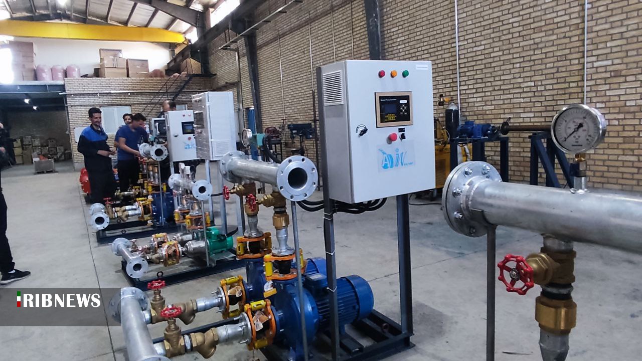 بهره‌برداری از کارخانه «تدابیر صنعت پمپ آوین» در شهرک صنعتی پیشوا