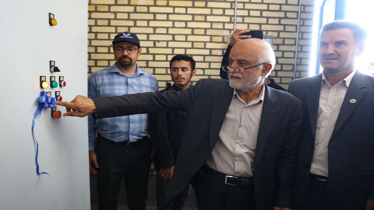 افتتاح چند طرح در تاکستان